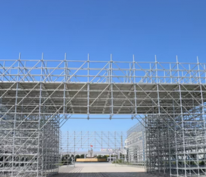 Ringlock Scaffolding System Steel Scaffolding for Slab Fromwork Construction