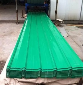 Color Zinc Corrugated Roofing Sheet PPGI Roofing Sheets Corrugated Metal Roofing Sheet For Sale
