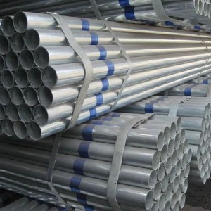 ASTM A53/BS1387 Hot Dip Galvanized Round Steel Pipe