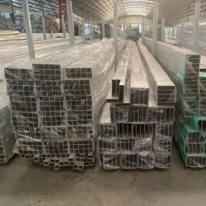 1100 6061 Aluminium Rectangular Pipe