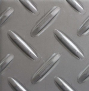 304 304L 316 316L Checkered Stainless Steel Embossed Plate
