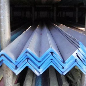 Black Hot Rolled Q235 SS400 Mild Carbon Steel Angle