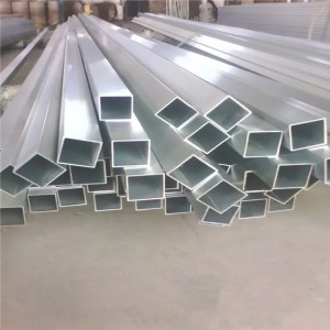 1100 6061 Aluminium Rectangular Pipe