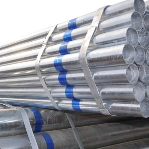 ASTM A53/BS1387 Hot Dip Galvanized Round Steel Pipe