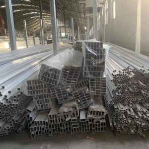 1100 6061 Aluminium Rectangular Pipe