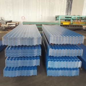 PPGI PPGL Colorful corrugated galvanized steel roofing sheet